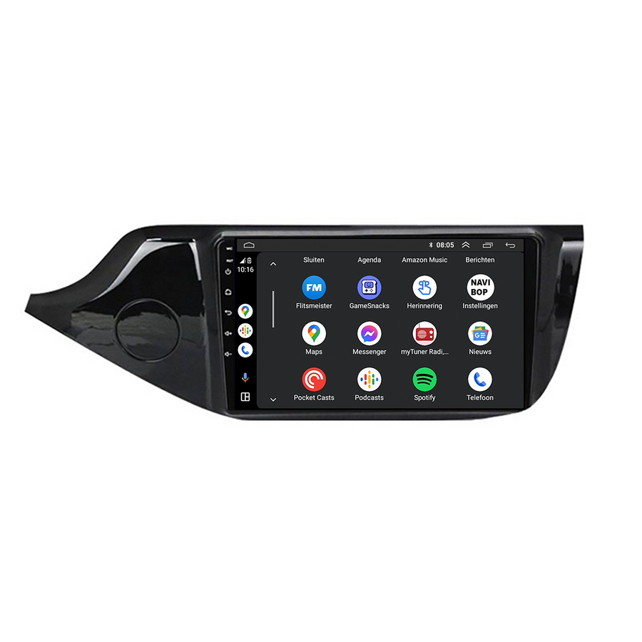 Kia Ceed | Autoradio | CarPlay & Android Auto | Android 15.0 | 2012 t/m 2018