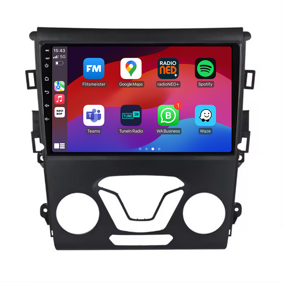 Ford Mondeo | Autoradio | CarPlay & Android Auto | Android 15.0 | 2013 t/m 2019
