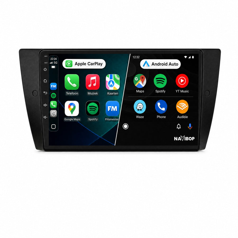 BMW 3-SERIE | Autoradio | CarPlay & Android Auto | Android 15.0 | 2005 t/m 2013
