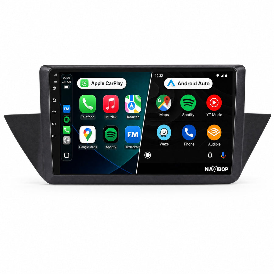 BMW X1 | Autoradio | CarPlay & Android Auto | Android 15.0 | 2009 t/m 2012