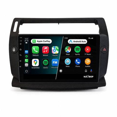 Citroën C4 | Autoradio | CarPlay & Android Auto | Android 15.0 | 2004 t/m 2013