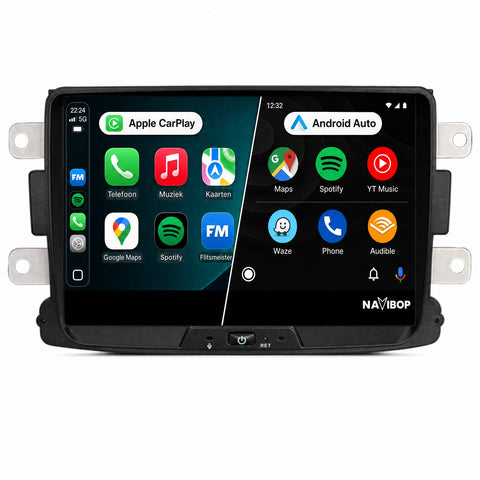 Dacia Logan Dokker Sandero | Autoradio | CarPlay & Android Auto | Android 15.0