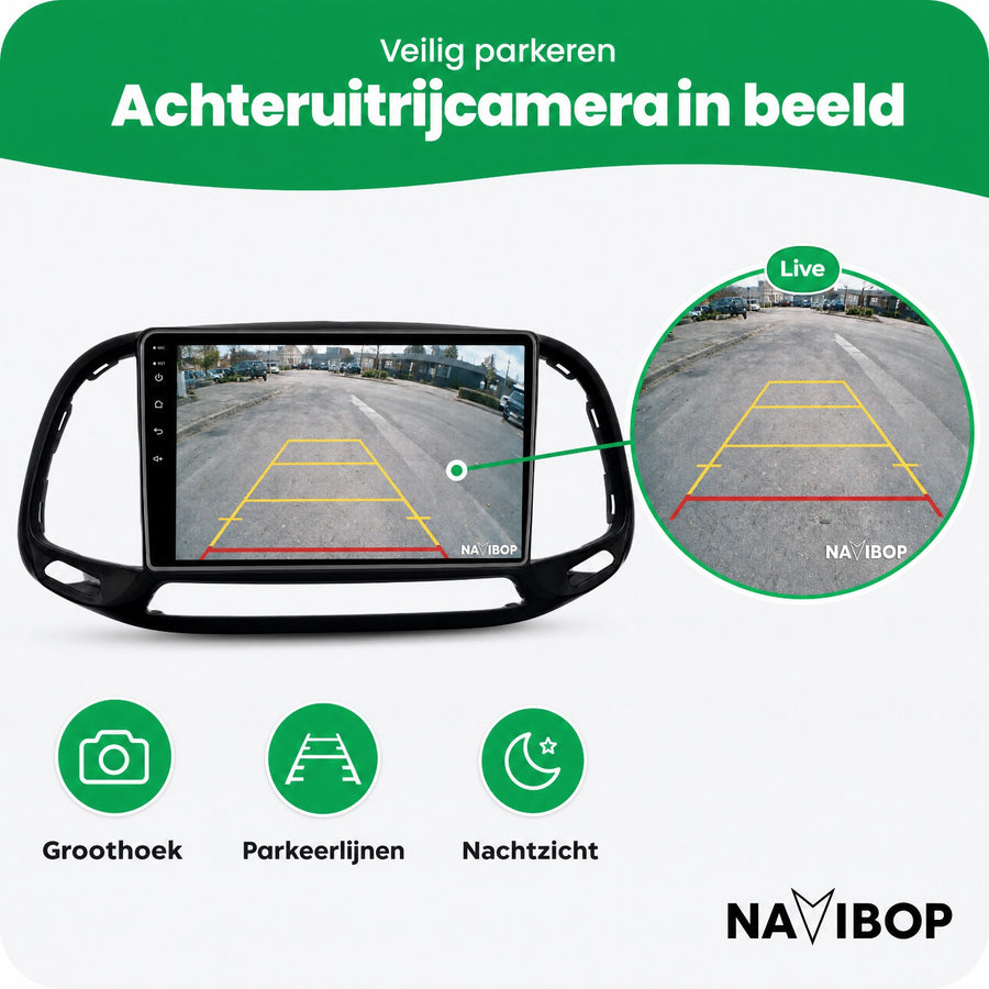 Fiat Doblo 2014 | Autoradio | CarPlay & Android Auto | Android 15.0