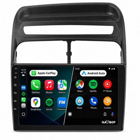 Fiat Punto Linea | Autoradio | CarPlay & Android Auto | Android 15.0 | 2007 t/m 2012