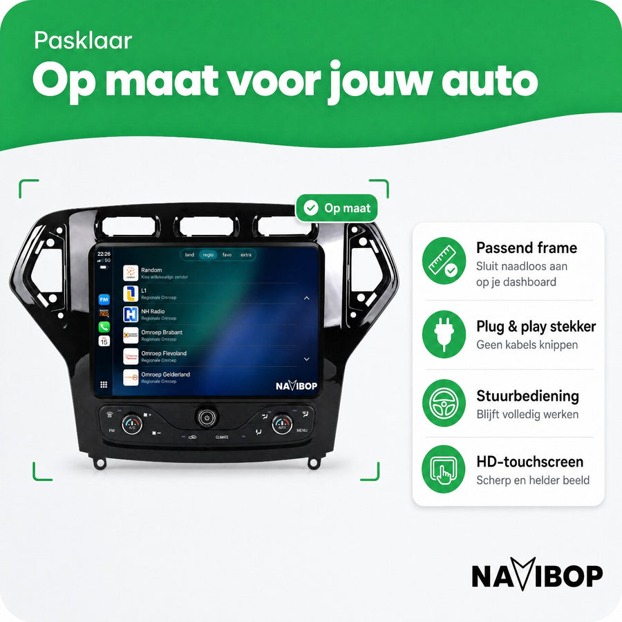 Ford Mondeo Frme | Autoradio | CarPlay & Android Auto | Android 15.0