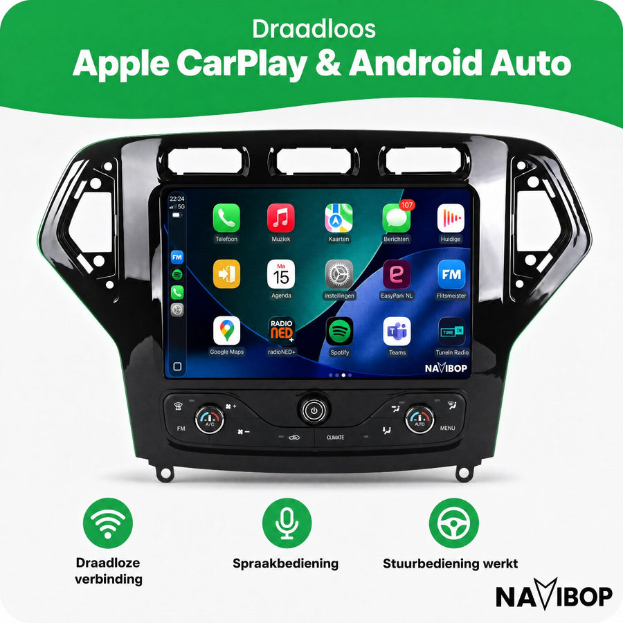 Ford Mondeo Frme | Autoradio | CarPlay & Android Auto | Android 15.0