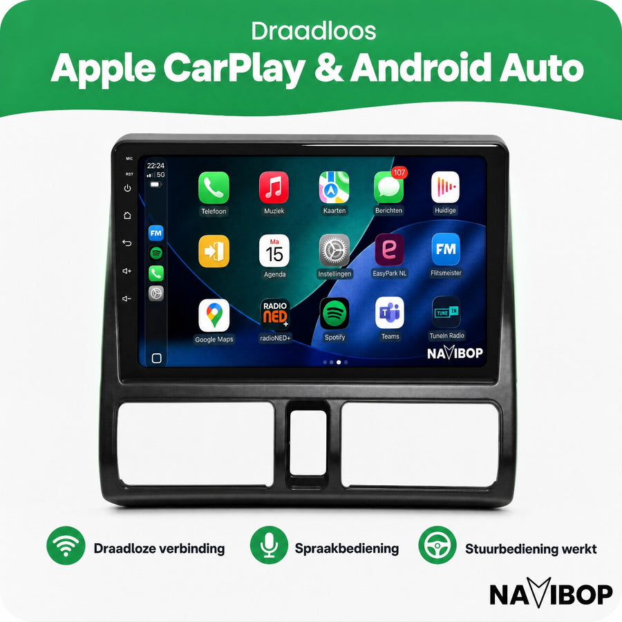 Honda Cr-v | Autoradio | CarPlay & Android Auto | Android 15.0 | 2002 t/m 2006