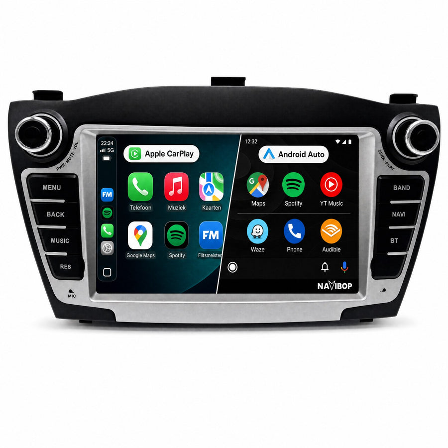 Hyundai IX35 | Autoradio | CarPlay & Android Auto | Android 15.0 | 2009 t/m 2015