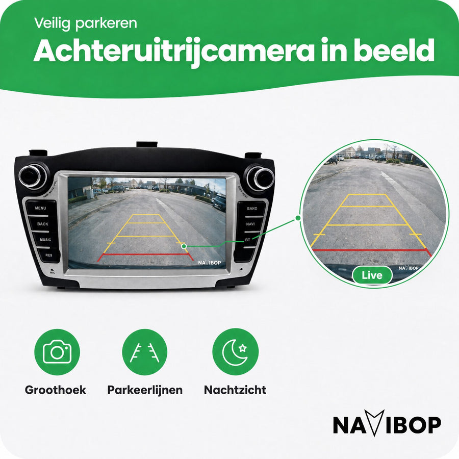 Hyundai IX35 | Autoradio | CarPlay & Android Auto | Android 15.0 | 2009 t/m 2015
