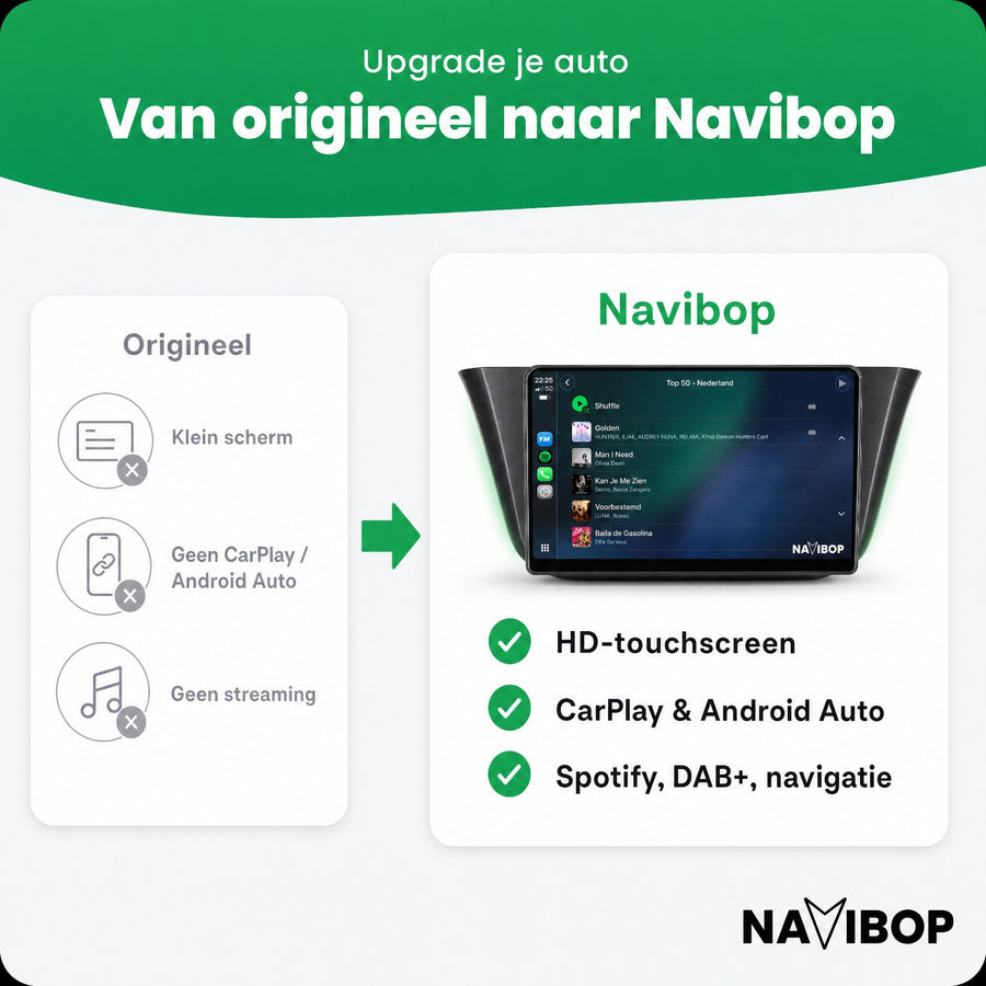Iveco Daily | Autoradio | CarPlay & Android Auto | Android 15.0 | 2013 t/m 2021