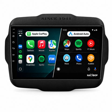 Jeep Renegade | Autoradio | CarPlay & Android Auto | Android 15.0