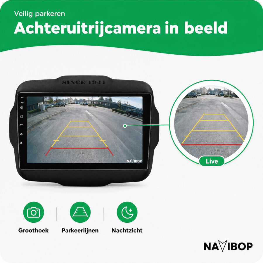 Jeep Renegade | Autoradio | CarPlay & Android Auto | Android 15.0