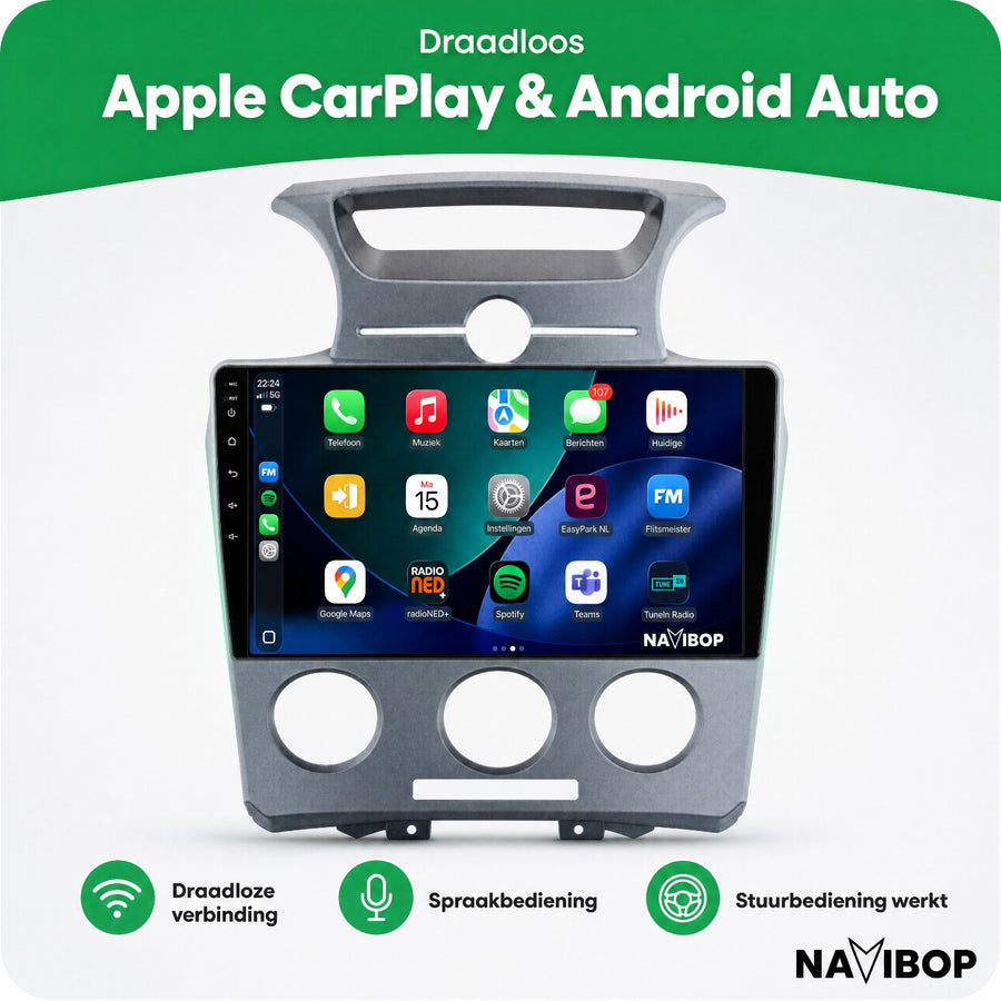 Kia Carens | Autoradio | CarPlay & Android Auto | Android 15.0