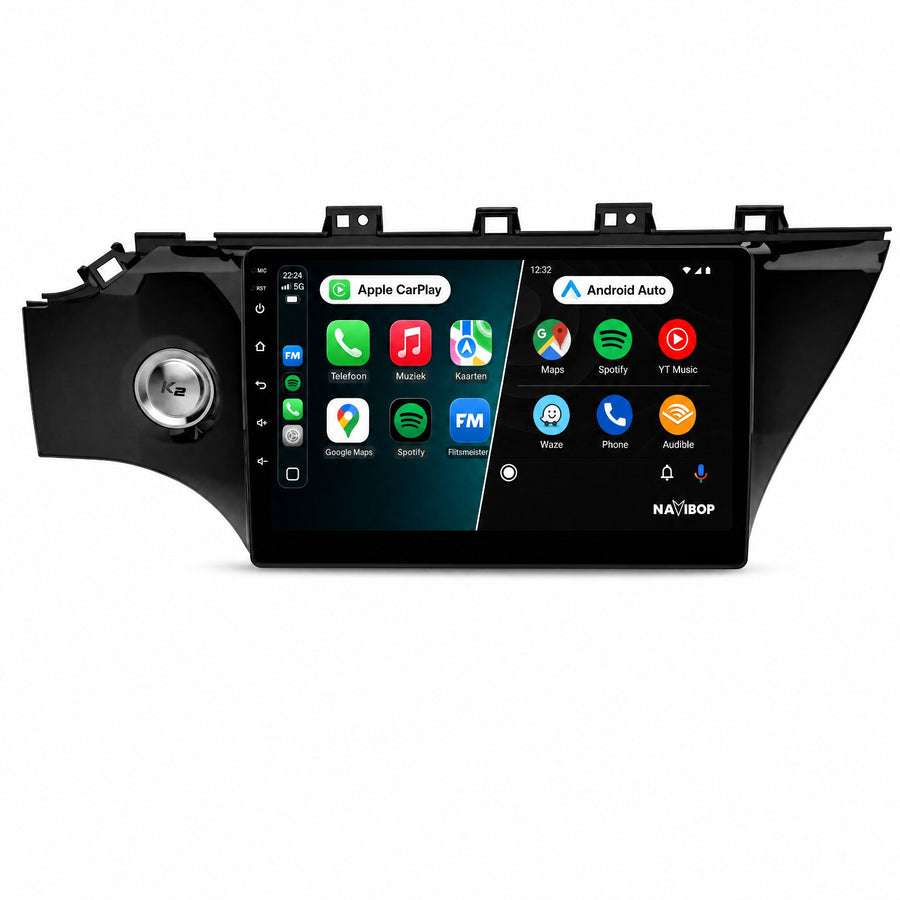 Kia K2 | Autoradio | CarPlay & Android Auto | Android 15.0 | 2017 t/m 2018