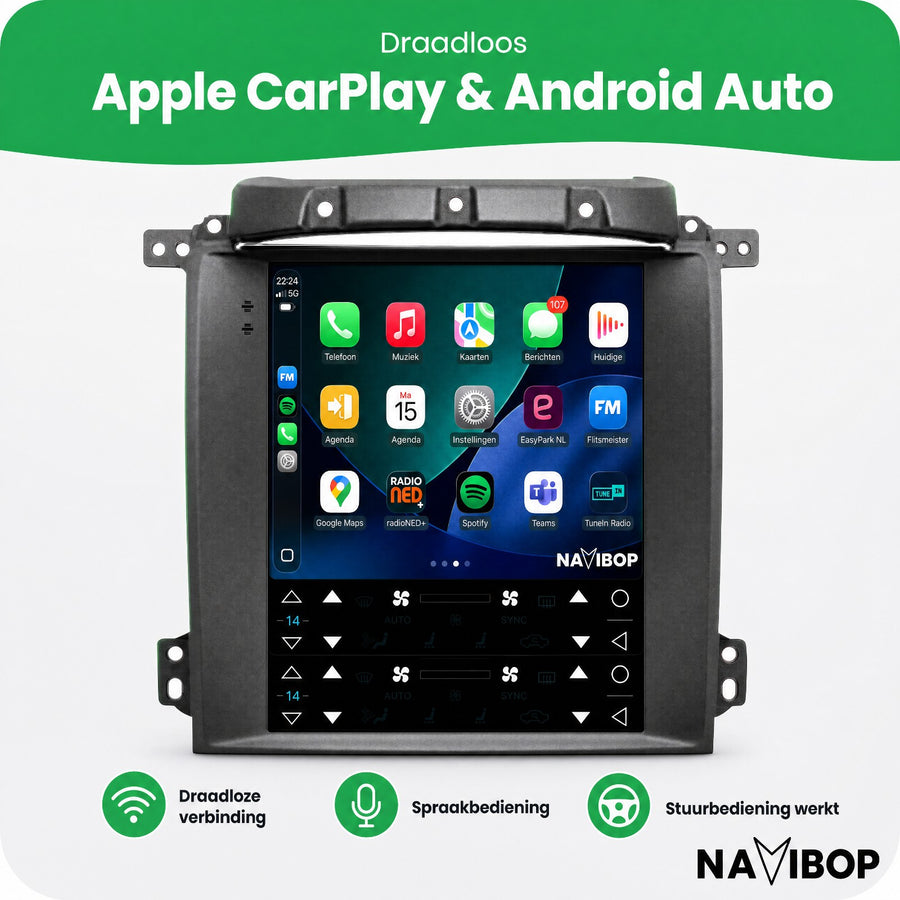 Kia Sorento (tesla) 2002 | Autoradio | CarPlay & Android Auto | Android 15.0