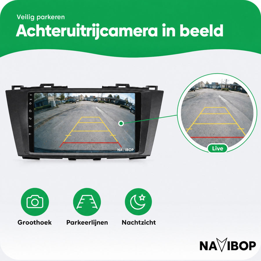 Mazda 5 | Autoradio | CarPlay & Android Auto | Android 15.0 | 2010 t/m 2016