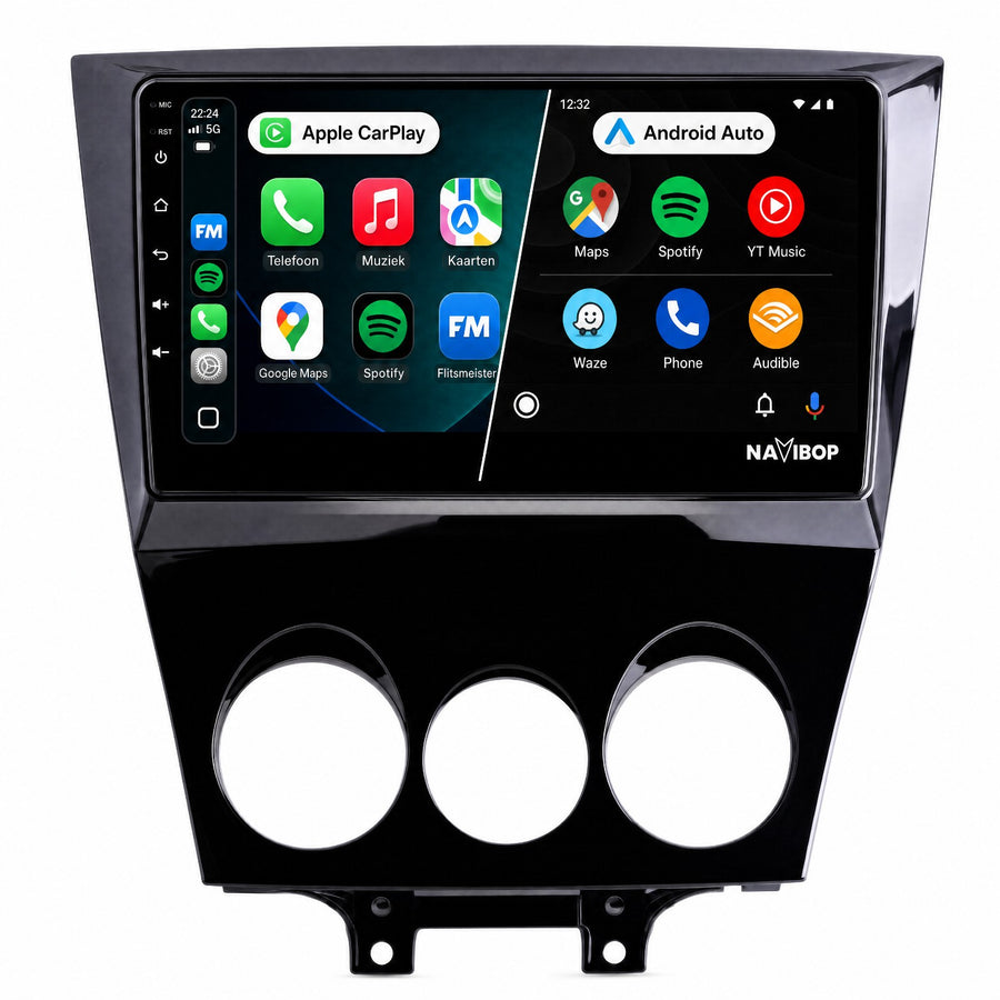 Mazda RX-8 | Autoradio | CarPlay & Android Auto | Android 15.0 | 2009 t/m 2011