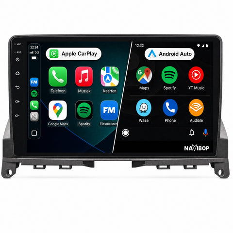Mercedes C Klasse W204 | Autoradio | CarPlay & Android Auto | Android 15.0