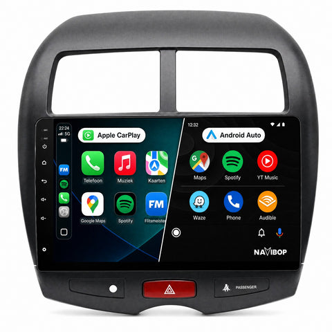 Mitsubishi Asx | Autoradio | CarPlay & Android Auto | Android 15.0 | 2010 t/m 2016