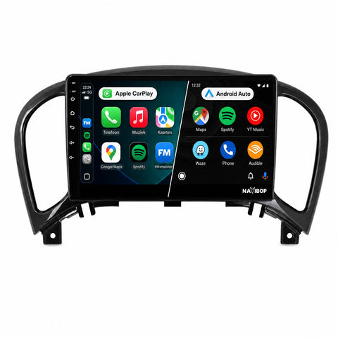 Nissan Juke | Autoradio | CarPlay & Android Auto | Android 15.0 | 2010 t/m 2018