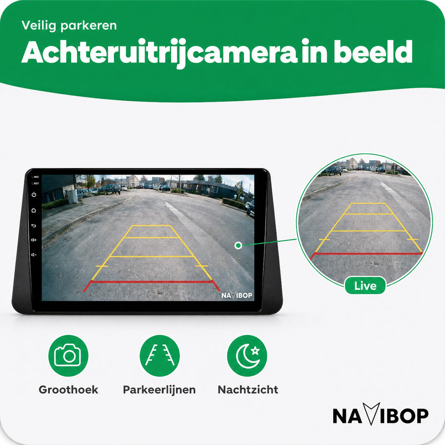Nissan Micra 10 Inch | Autoradio | CarPlay & Android Auto | Android 15.0 | 2017 t/m 2021