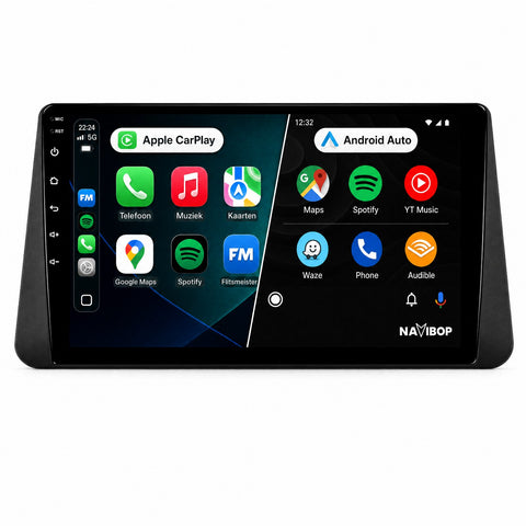 Nissan Micra 9 Inch | Autoradio | CarPlay & Android Auto | Android 15.0 | 2017 t/m 2021