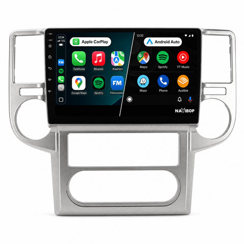 Nissan Qashqai X-trail | Autoradio | CarPlay & Android Auto | Android 15.0 | 2003 t/m 2007