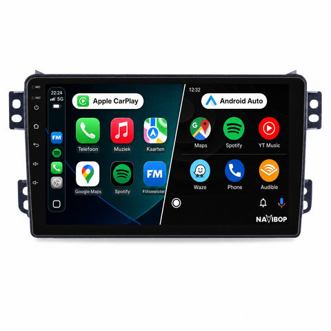 Opel Agila Suzuki Splash Suzuki Ritz | Autoradio | CarPlay & Android Auto | Android 15.0 | 2008 t/m 2014