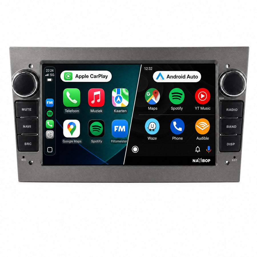 Opel Astra H Agila Corsa C | Autoradio | CarPlay & Android Auto | Android 15.0