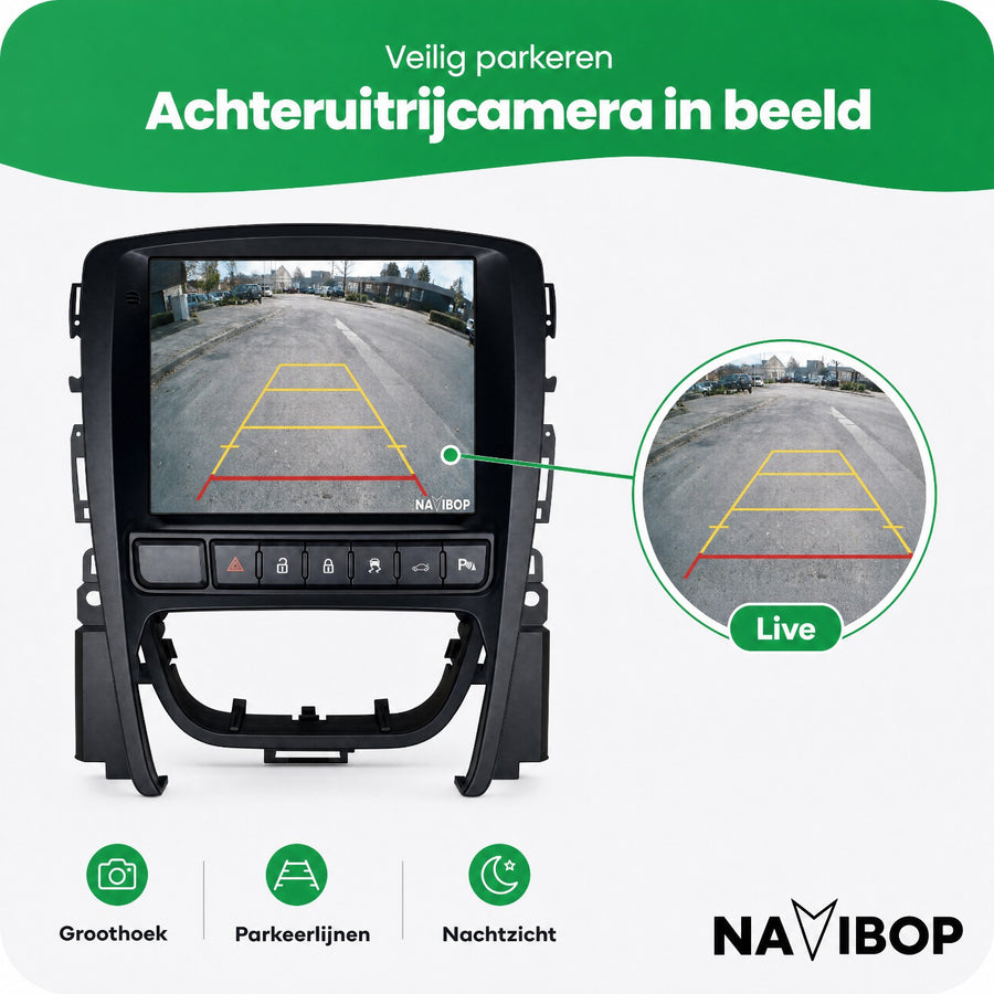 Opel Astra J Versie B | Autoradio | CarPlay & Android Auto | Android 15.0 | 2010 t/m 2015