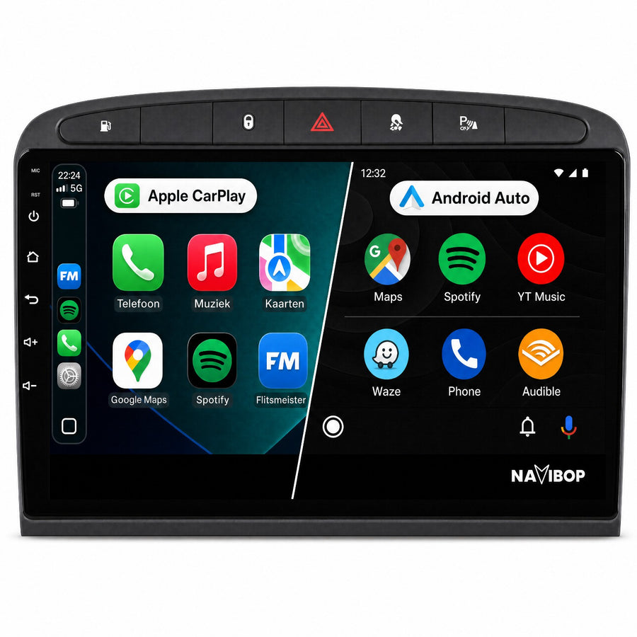 Peugeot 408 308 308SW | Autoradio | CarPlay & Android Auto | Android 15.0 | 2007 t/m 2020