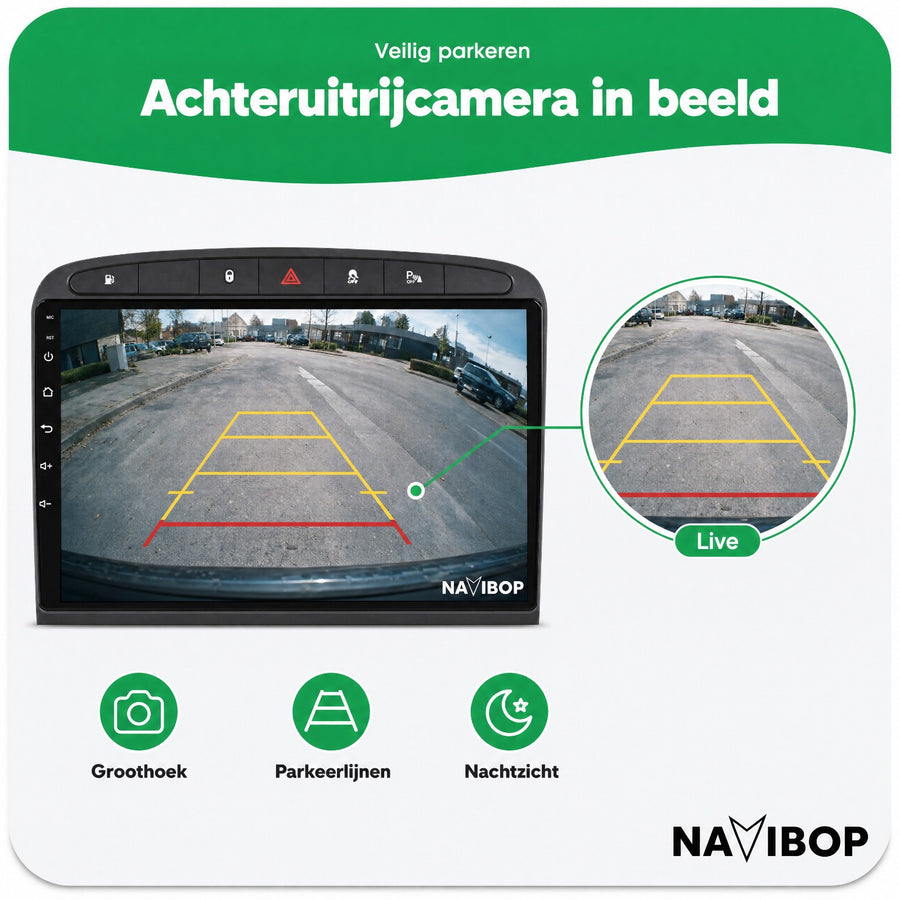 Peugeot 408 308 308SW | Autoradio | CarPlay & Android Auto | Android 15.0 | 2007 t/m 2020