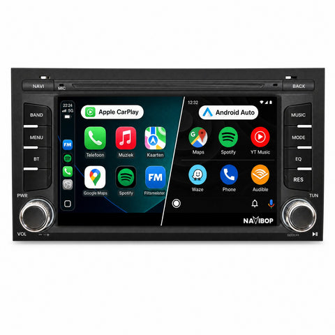 Seat Leon | Autoradio | CarPlay & Android Auto | Android 15.0 | 2012 t/m 2020