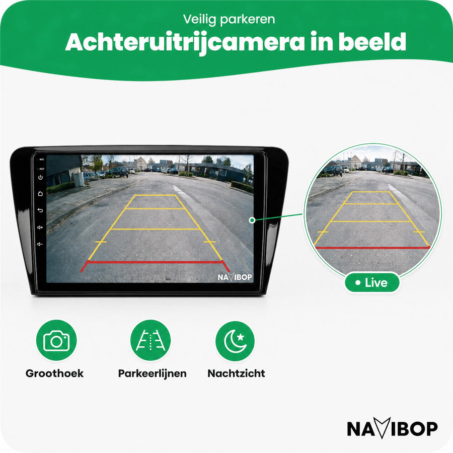 Škoda Octavia | Autoradio | CarPlay & Android Auto | Android 15.0 | 2012 t/m 2019