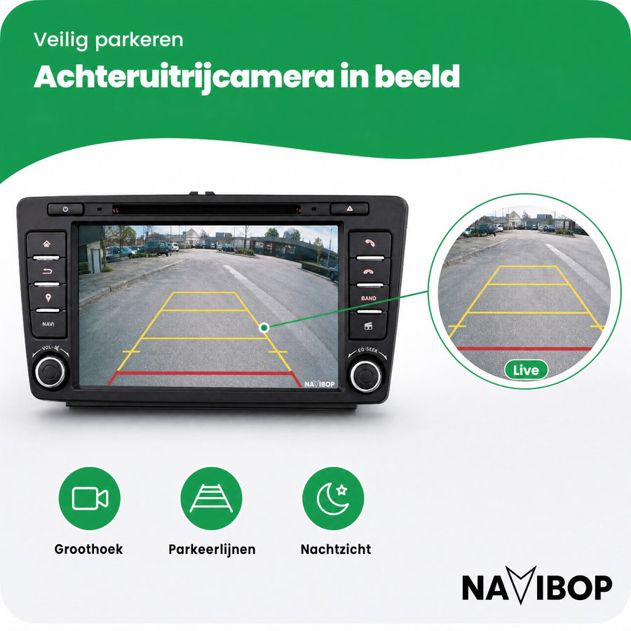 Škoda Octavia Yeti | Autoradio | CarPlay & Android Auto | Android 15.0 | 2009 t/m 2015