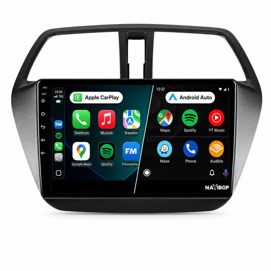 Suzuki SX4 S-cross | Autoradio | CarPlay & Android Auto | Android 15.0 | 2013 t/m 2021