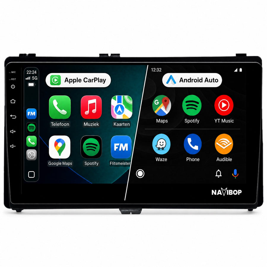 Toyota Auris/corolla | Autoradio | CarPlay & Android Auto | Android 15.0 | 2013 t/m 2016