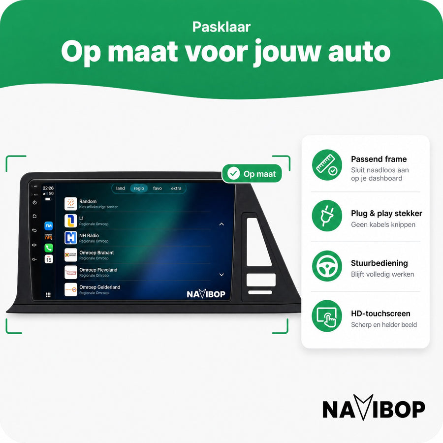 Toyota Chr | Autoradio | CarPlay & Android Auto | Android 15.0 | 2016 t/m 2020