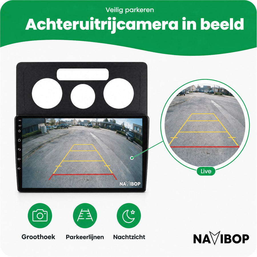 Volkswagen Caddy | Autoradio | CarPlay & Android Auto | Android 15.0 | 2003 t/m 2018