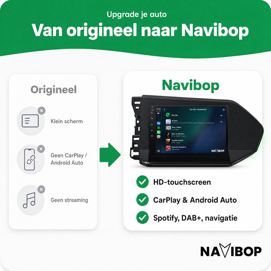 Volkswagen Caddy | Autoradio | CarPlay & Android Auto | Android 15.0 | 2020 t/m 2025