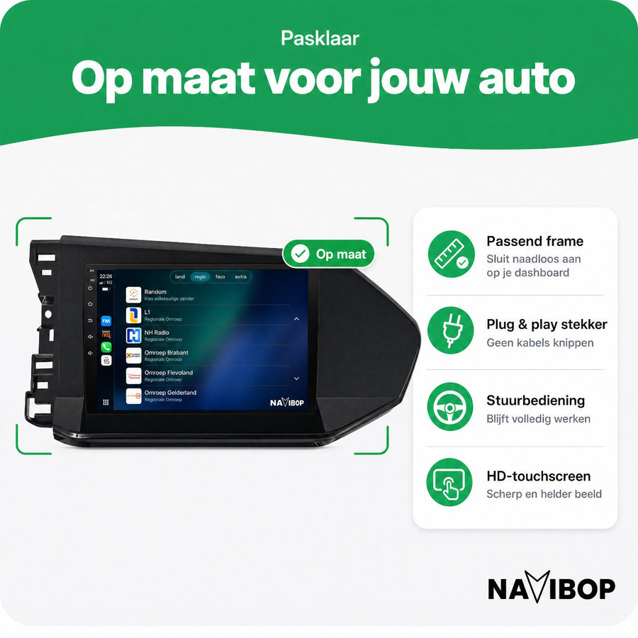 Volkswagen Caddy | Autoradio | CarPlay & Android Auto | Android 15.0 | 2020 t/m 2025
