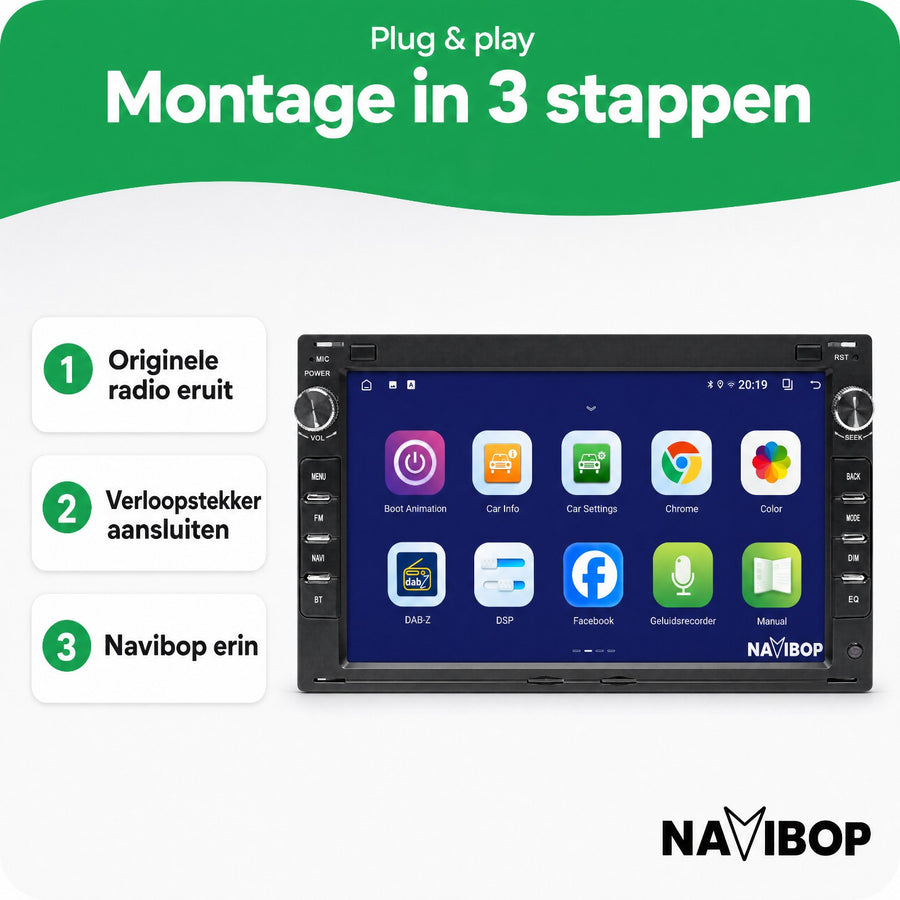 Volkswagen Golf 4 7 Inch | Autoradio | CarPlay & Android Auto | Android 15.0