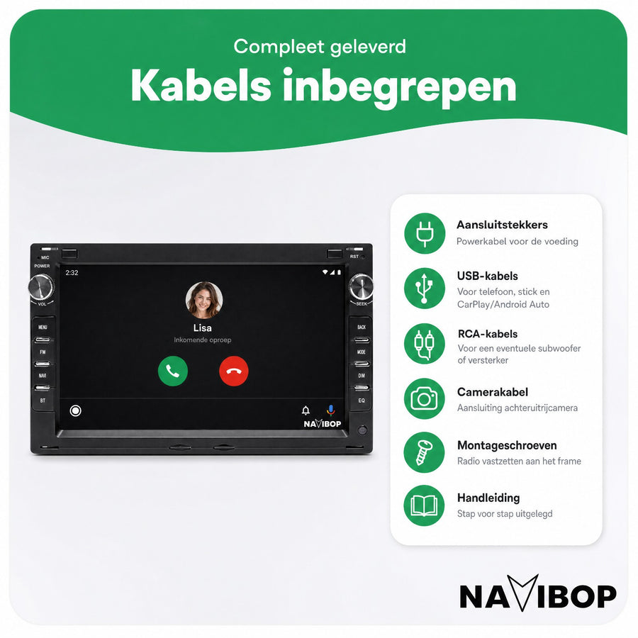 Volkswagen Golf 4 7 Inch | Autoradio | CarPlay & Android Auto | Android 15.0