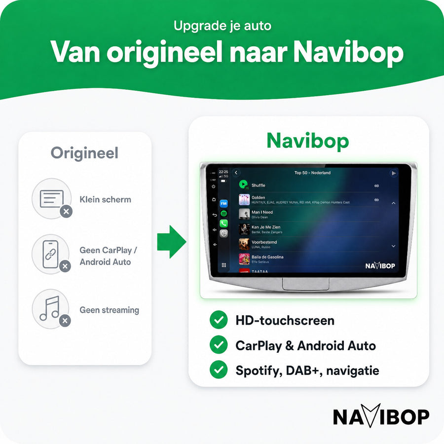Volkswagen Passat B7 | Autoradio | CarPlay & Android Auto | Android 15.0 | 2010 t/m 2016
