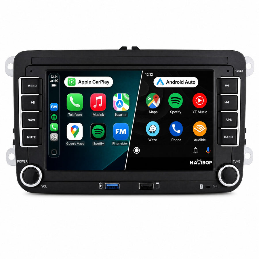Volkswagen Seat Skoda Met Usb | Autoradio | CarPlay & Android Auto | Android 15.0
