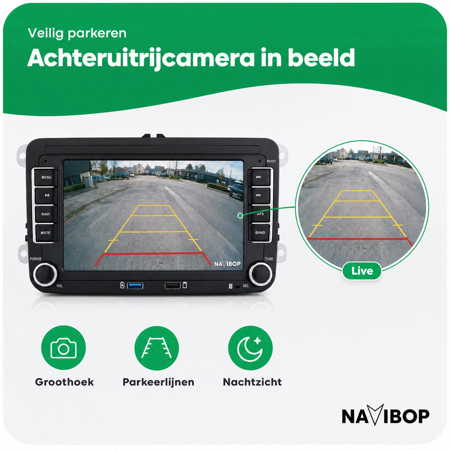 Volkswagen Seat Skoda Met Usb | Autoradio | CarPlay & Android Auto | Android 15.0