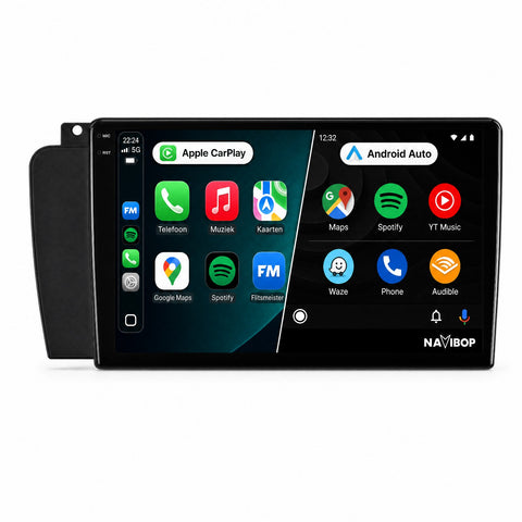 Volvo S60 V70 XC70 | Autoradio | CarPlay & Android Auto | Android 15.0 | 2004 t/m 2009
