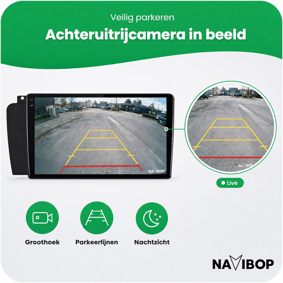 Volvo S60 V70 XC70 | Autoradio | CarPlay & Android Auto | Android 15.0 | 2004 t/m 2009