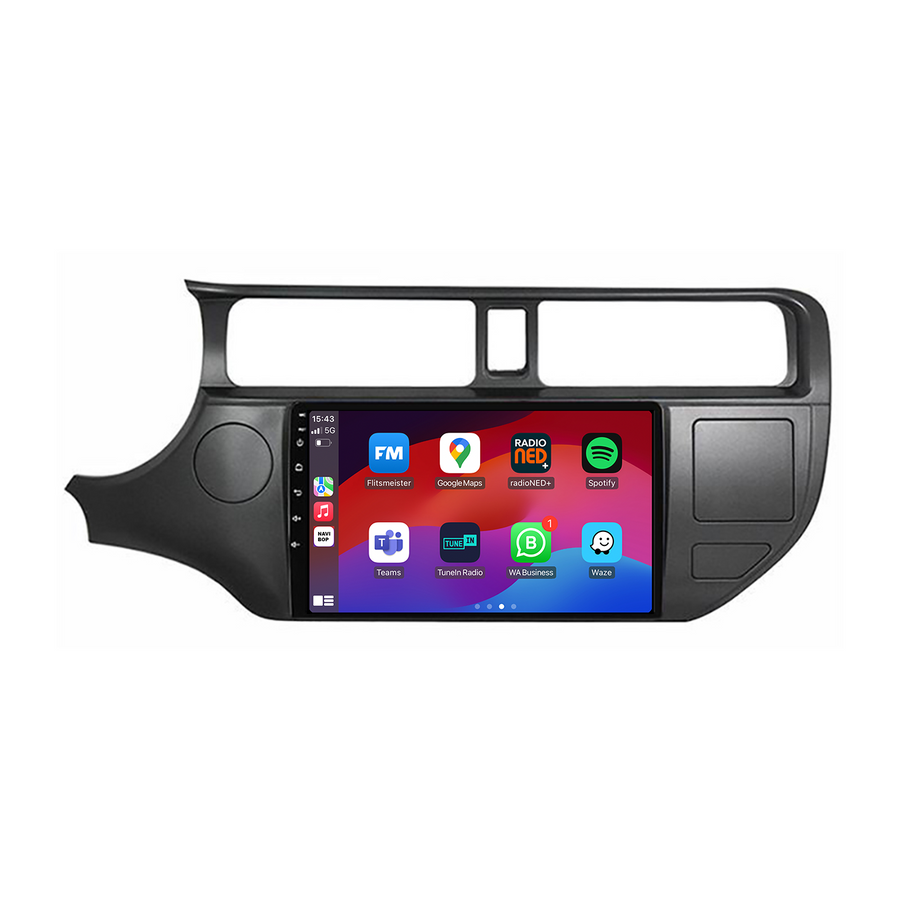 Kia Rio | Autoradio | CarPlay & Android Auto | Android 15.0 | 2011 t/m 2015