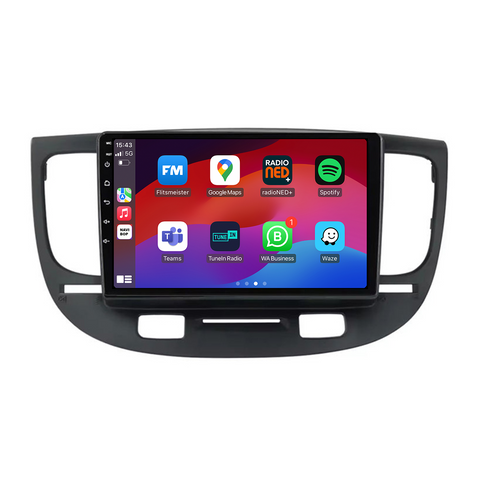 Kia Rio | Autoradio | CarPlay & Android Auto | Android 15.0 | 2005 t/m 2011